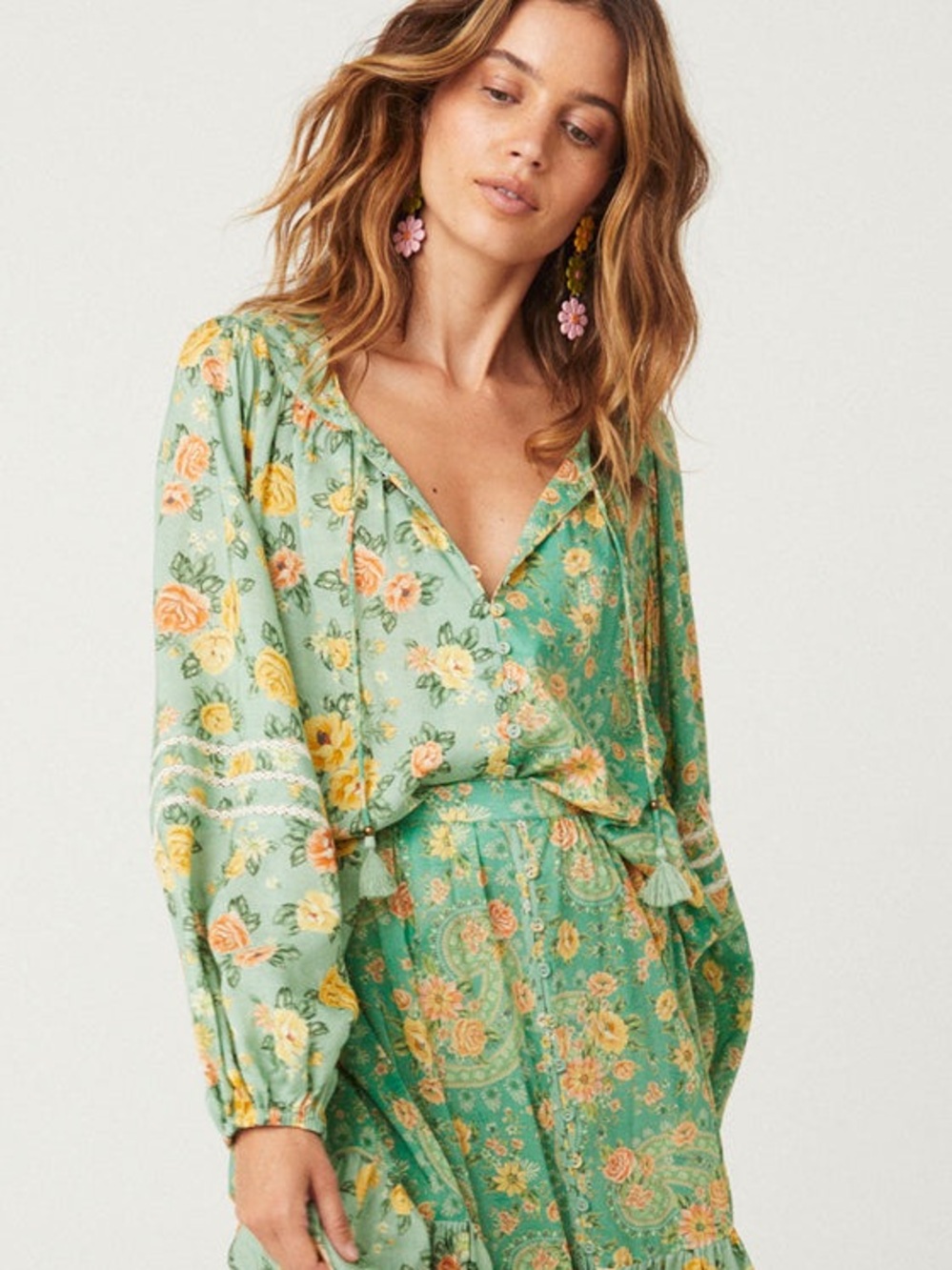 SPELL & The Gypsy Collective "Melody" Blouse Size M